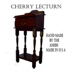 Cherry Lecturn to Match Casket