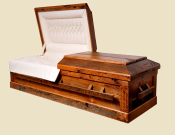Delray Reclaimed Barn Wood Casket