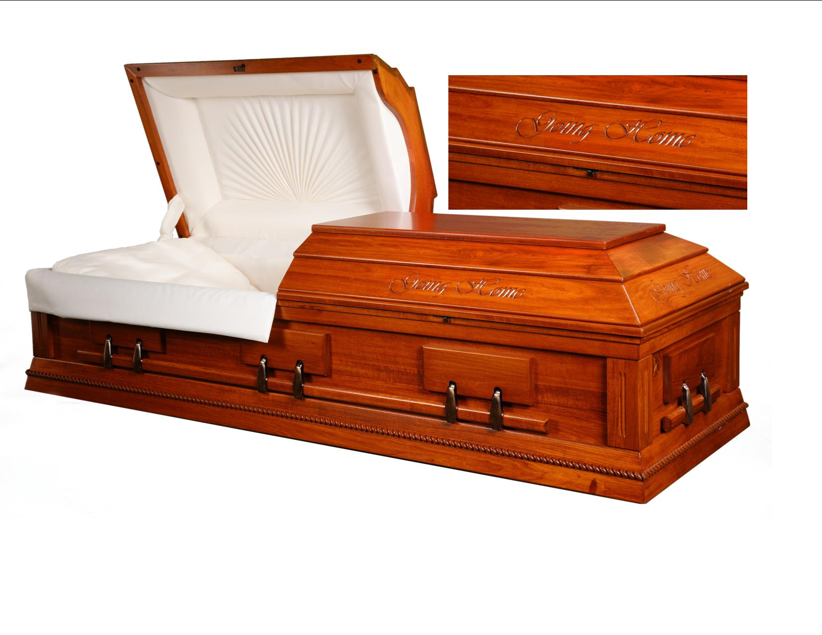 The Going Home Poplar Casket